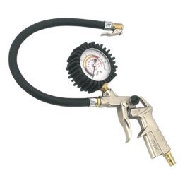 Sealey Tyre Inflator with Clip-On Connector SA924