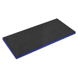 Sealey Easy Peel Shadow Foam Blue/Black 1200 x 550 x 50mm SF50B