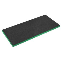 Sealey Easy Peel Shadow Foam Green/Black 1200 x 550 x 50mm SF50G