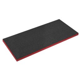 Sealey Easy Peel Shadow Foam Red/Black 1200 x 550 x 50mm SF50R