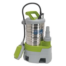 Sealey Submersible Stainless Water Pump Automatic Dirty Water 225L/min 230V WPS225P
