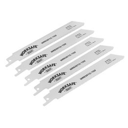 Sealey Reciprocating Saw Blade 150mm 14tpi - Pack of 5 WRS3013/150