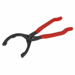 Sealey AK6411 Oil Filter Pliers Forged &#8709;60-108mm Capacity