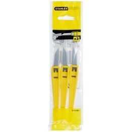 Stanley Disposable Craft Knife Length: 140mm - 3 Piece