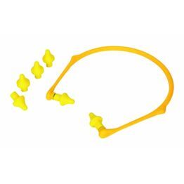 Vitrex Ear Caps with Foldable Headband Yellow
