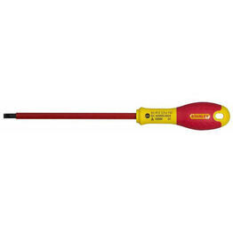 Stanley FatMax Screwdriver Insulated Parallel Packaged 4mm x 100mm