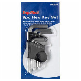 SupaTool Hex Key Set 9 Piece