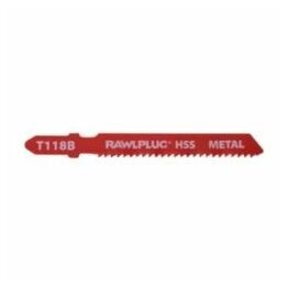 Rawlplug Jigsaw Blades For Metal Fine Pack 5