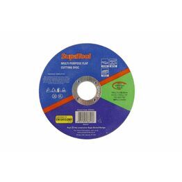 SupaTool Multi Purpose Flat Cutting Disc 115mmx1mm
