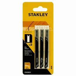 Stanley Ultra Fine Wood Jigsaw Blade Pack 3