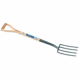 Draper 14304 Carbon Steel Border Fork with Ash Handle