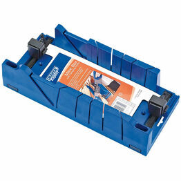 Draper 09789 Expert Mitre Box with Clamping Facility 367mm x 116mm x 70mm
