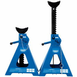 Draper 01814 Pair of Pneumatic Rise Ratcheting Axle Stands (5 tonne)