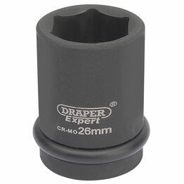 Draper 05007 Expert 26mm 3/4" Square Drive Hi-Torq&#174; 6 Point Impact Socket