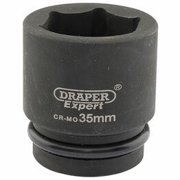 Draper 05015 Expert 35mm 3/4" Square Drive Hi-Torq&#174; 6 Point Impact Socket
