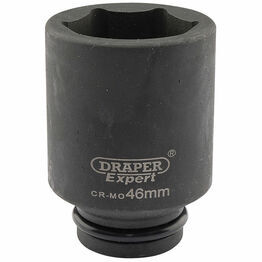 Draper 05077 Expert 46mm 3/4" Square Drive Hi-Torq&#174; 6 Point Deep Impact Socket