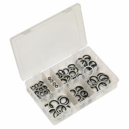 Sealey AB011DS Bonded Seal (Dowty Seal) Assortment 84pc - BSP