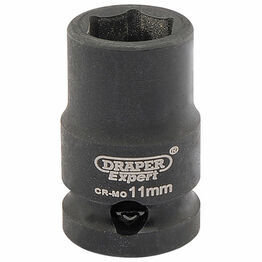 Draper 06870 Expert 11mm 3/8" Square Drive Hi-Torq&#174; 6 Point Impact Socket