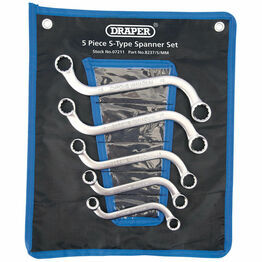 Draper 07211 S Type (Obstruction) Ring Spanner Set (5 Piece)