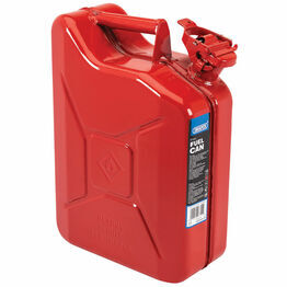 Draper 07741 10L Steel Fuel Can (Red)