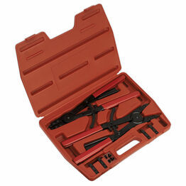 Sealey AK8501 Circlip Pliers Set Internal/External 400mm Heavy-Duty