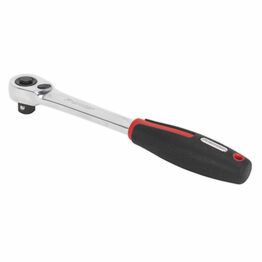 Sealey AK8982 Ratchet Wrench 1/2"Sq Drive Compact Head 72-Tooth Flip Reverse Platinum Series