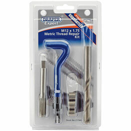 Draper 21744 M12 x 1.75 Metric Thread Repair Thread Kit