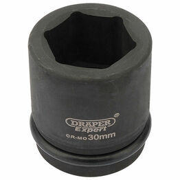 Draper 28735 30mm 3/4" Sq. Dr. Hi-Torq&#174; 6 Point Impact Socket