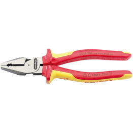 Draper 31861 Knipex 02 08 200UKSBE VDE Fully Insulated High Leverage Combination Pliers (200mm)