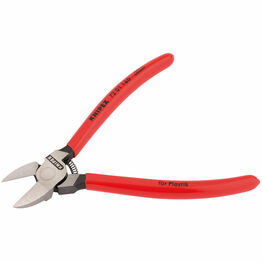 Draper 34181 Knipex 72 01 160SB 160mm Diagonal Side Cutter for Plastics or Lead Only