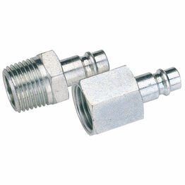 Draper 54417 1/2" BSP Male Nut PCL Euro Coupling Adaptor (Sold Loose)