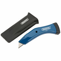 Draper 55059 Heavy Duty Retractable Trimming Knife with Quick Change Blade Facility