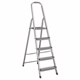 Sealey ASL5 Aluminium Step Ladder 5-Tread EN 131