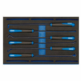 Draper 63494 Long Reach Hook and Pick Set in 1/4 Drawer EVA Insert Tray (6 Piece)