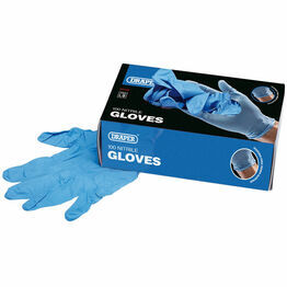 Draper 63758 Large Nitrile Gloves (Box of 100)