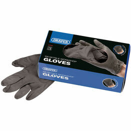 Draper 63760 Workshop Nitrile Gloves (Box of 100)