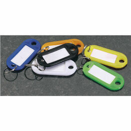 Draper 64271 48 Key Tags Of Assorted Colours