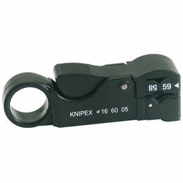 Draper 64953 Knipex 16 60 05SB 4 - 10mm Adjustable Co-A x ial Stripping Tool