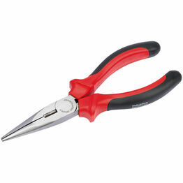 Draper 67997 165mm Heavy Duty Long Nose Pliers with Soft Grip Handles