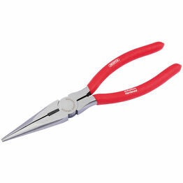 Draper 68238 200mm Long Nose Plier with PVC Dipped Handle
