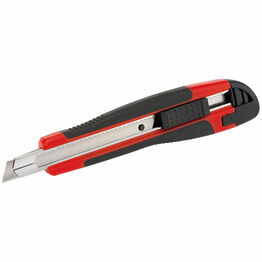 Draper 68666 Soft-Grip Retractable Trimming Knife (9mm)