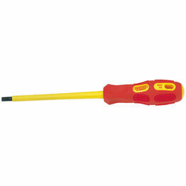 Draper 69219 5.5mm x 125mm Fully Insulated Plain Slot Screwdriver (Sold Loose)