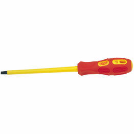 Draper 69220 6.5mm x 150mm Fully Insulated Plain Slot Screwdriver (Sold Loose)