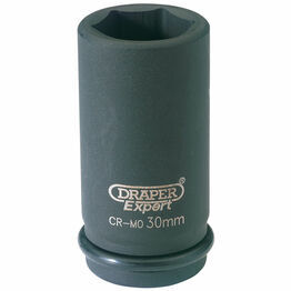 Draper 71916 30mm 3/4" Sq. Dr. Hi-Torq&#174; 6 Point Deep Impact Socket