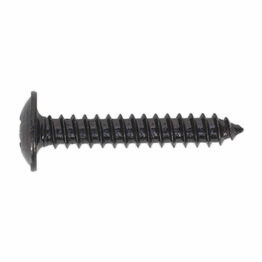 Sealey BST4225 Self Tapping Screw 4.2 x 25mm Flanged Head Black Pozi BS 4174 Pack of 100
