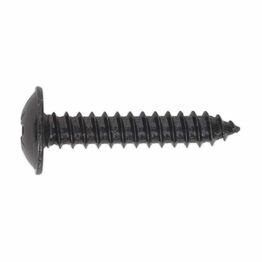 Sealey BST4825 Self Tapping Screw 4.8 x 25mm Flanged Head Black Pozi BS 4174 Pack of 100