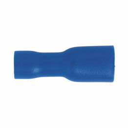 Sealey BT15 Fully Insulated Terminal 4.8mm Female Blue Pack of 100