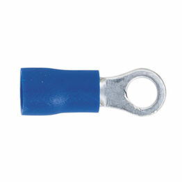 Sealey BT24 Easy-Entry Ring Terminal &#8709;4.3mm (4BA) Blue Pack of 100