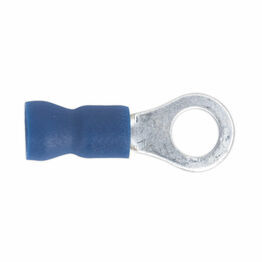 Sealey BT25 Easy-Entry Ring Terminal &#8709;5.3mm (2BA) Blue Pack of 100