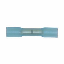 Sealey BTSB50 Heat Shrink Butt Connector Terminal &#8709;5.8mm Blue Pack of 50